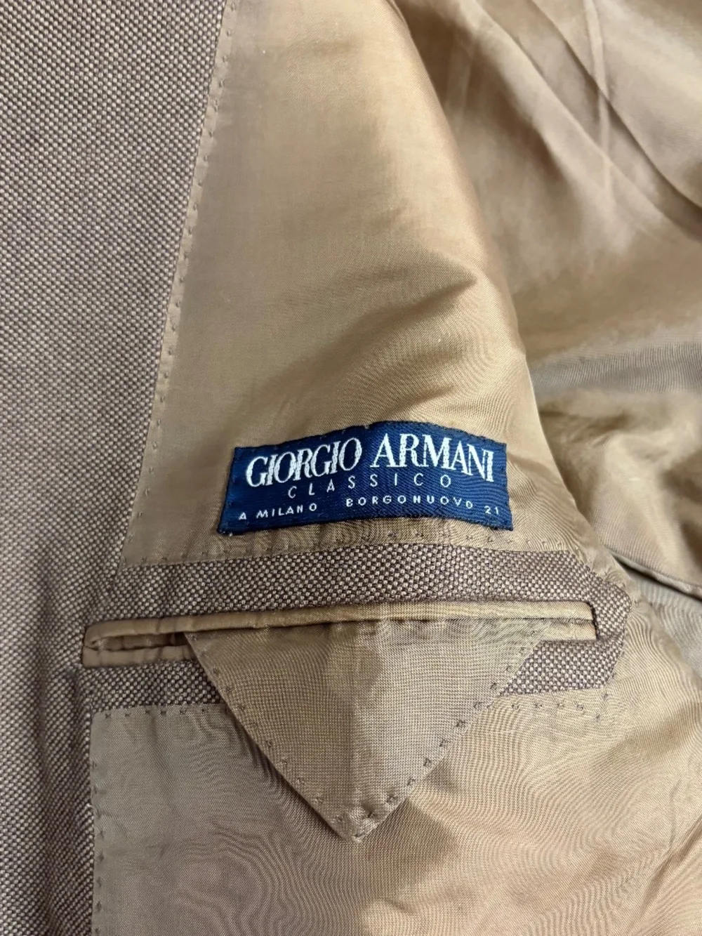 Giorgio Armani Blazer - Cashmere & Silk - Handmade In Italy - Picture 4 of 8